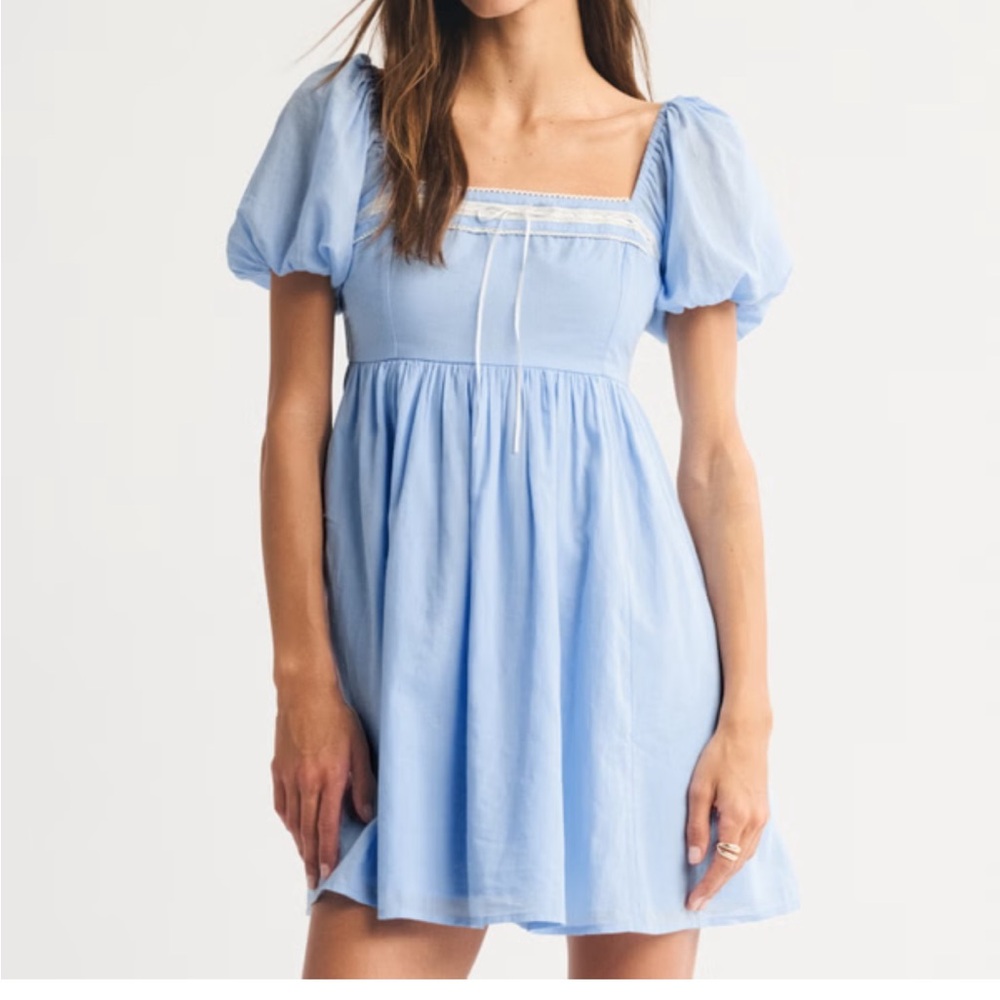 Emerson puff sleeve mini dress